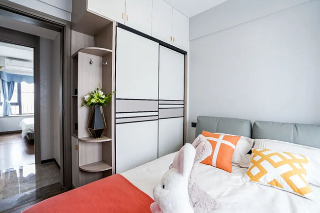 120㎡三居室，同時兼顧實用與顏值的現代風設計